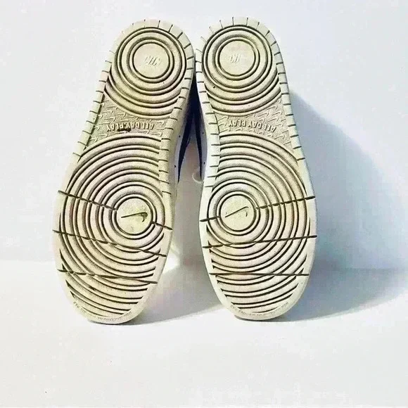 Nike | Court Borough Low 2, White with Copper/Vivid Purple, Unisex Big Kids 5Y - Picture 7 of 10